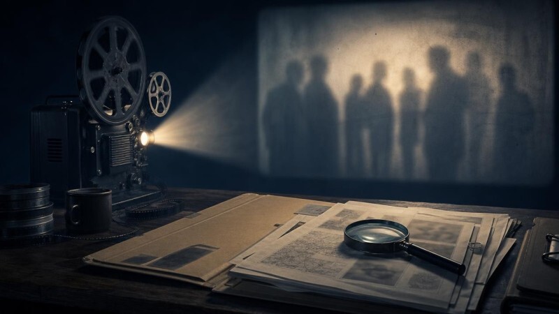 Кинопроектор и материалы условного уголовного дела