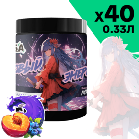 Энергетик ИМБА Персик-Черника 40 порций