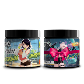 Набор: Яблочная жвачка 20 порций и Мелон-панч 20 порций