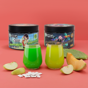 Набор: Яблочная жвачка 20 порций и Мелон-панч 20 порций