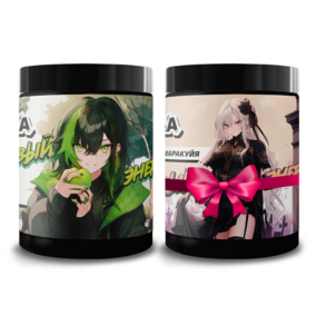 Набор: Яблоко-Киви 40 порций и Манго-Маракуйя 40 порций