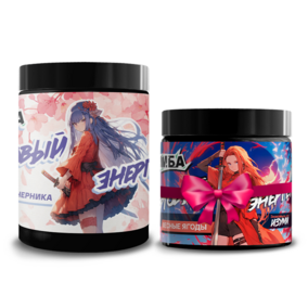 Набор: Персик-черника 40 порций и Лесные ягоды 20 порций